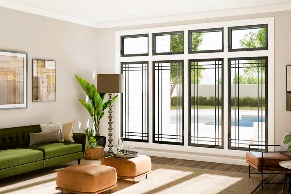 black windows