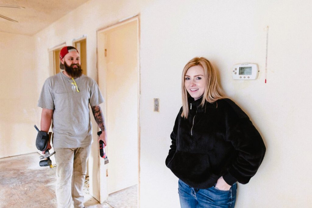 living in renovation