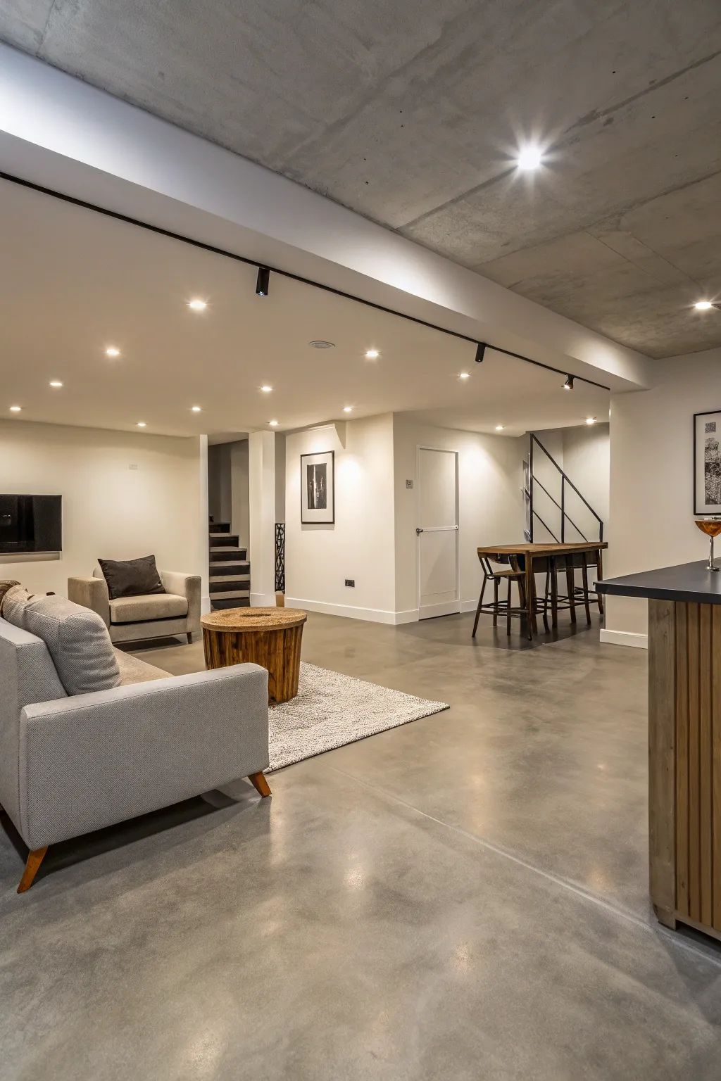 Image result for Budget Basement Floor: Low-Cost Renovation Ideas